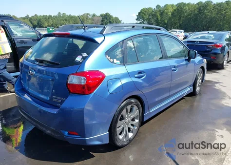 2014 Subaru Impreza 2.0I Sport Premium из США, поврежденный, VIN JF1GPAL60E8288357
